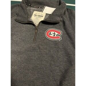 St. Cloud State University Huskies 1/4 Zip Sweatshirt Pullover LARGE College